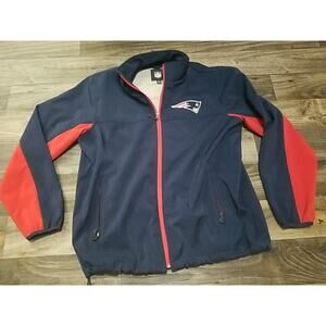 New England Patriots Jacket Mens Large Full Zip NFL Football G-III apparel